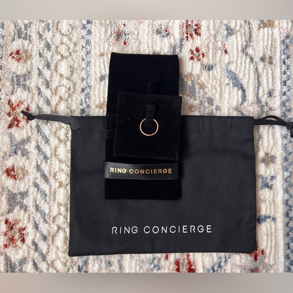 Ring Concierge Skinny Rope Eternity Ring 14K Rose Gold size 5 discontinued - Picture 5 of 9